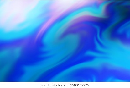 Light BLUE vector glossy abstract background. Creative illustration in halftone style with gradient. Elegant background for a brand book.