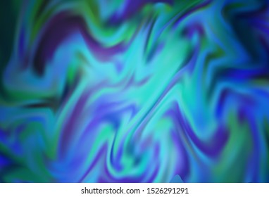 Light BLUE vector glossy abstract background. A completely new colored illustration in blur style. New style design for your brand book.