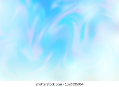 Light BLUE vector glossy abstract backdrop. An elegant bright illustration with gradient. Smart design for your work.