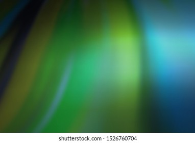 Light BLUE vector glossy abstract layout. Colorful illustration in abstract style with gradient. Completely new design for your business.