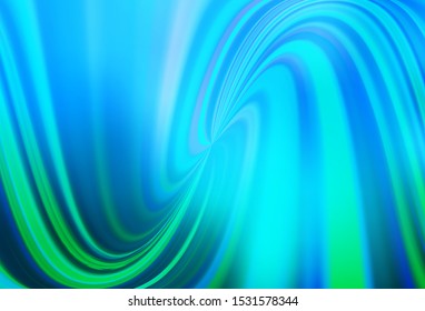 Light BLUE vector glossy abstract background. Colorful illustration in abstract style with gradient. New way of your design.