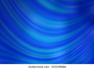 Light BLUE vector glossy abstract background. Shining colored illustration in smart style. Completely new design for your business.