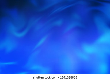Light BLUE vector glossy abstract background. Abstract colorful illustration with gradient. New way of your design.
