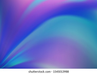 Light BLUE vector glossy abstract background. Colorful illustration in abstract style with gradient. The best blurred design for your business.
