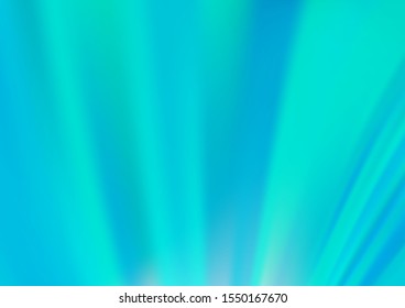 Light BLUE vector glossy abstract template. Modern geometrical abstract illustration with gradient. The template can be used for your brand book.