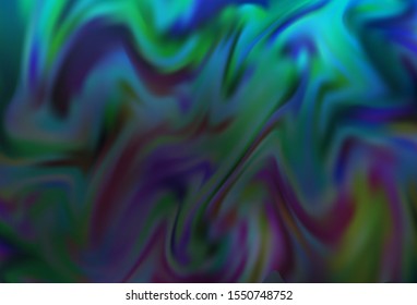 Light BLUE vector glossy abstract backdrop. Creative illustration in halftone style with gradient. The best blurred design for your business.