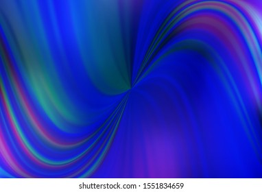 Light BLUE vector glossy abstract backdrop. Creative illustration in halftone style with gradient. Background for a cell phone.