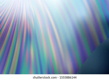 Light BLUE vector glossy abstract layout. Glitter abstract illustration with gradient design. Elegant background for a brand book.