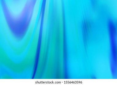 Light BLUE vector glossy abstract layout. New colored illustration in blur style with gradient. Blurred design for your web site.