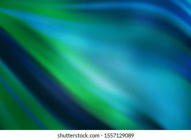 Light BLUE vector glossy abstract backdrop. Abstract colorful illustration with gradient. Background for designs.