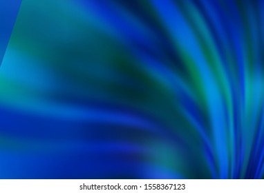 Light BLUE vector glossy abstract background. Abstract colorful illustration with gradient. New design for your business.
