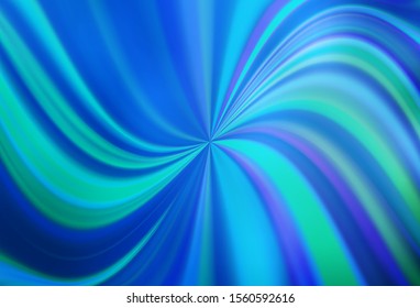Light BLUE vector glossy abstract layout. An elegant bright illustration with gradient. Background for a cell phone.