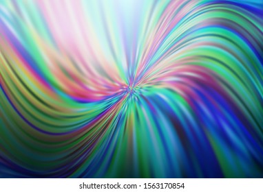 Light BLUE vector glossy abstract layout. Colorful abstract illustration with gradient. Completely new design for your business.