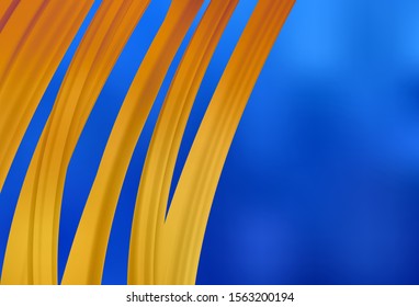 Light BLUE vector glossy abstract backdrop. Shining colorful illustration in smart style. Completely new design for your business.