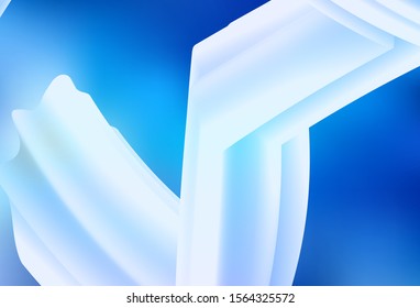 Light BLUE vector glossy abstract backdrop. Glitter abstract illustration with gradient design. Background for a cell phone.