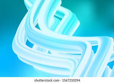 Light BLUE vector glossy abstract layout. New colored illustration in blur style with gradient. Blurred design for your web site.