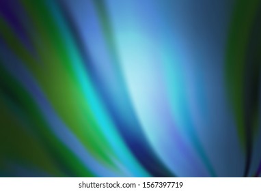 Light BLUE vector glossy abstract layout. Modern abstract illustration with gradient. Smart design for your work.