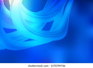 Light BLUE vector glossy abstract backdrop. Modern abstract illustration with gradient. New style for your business design.