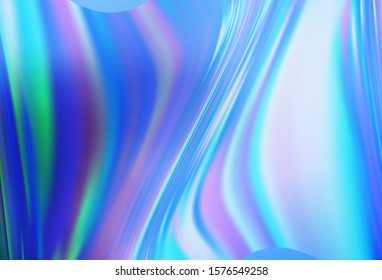 Light BLUE vector glossy abstract backdrop. Colorful abstract illustration with gradient. Completely new design for your business.