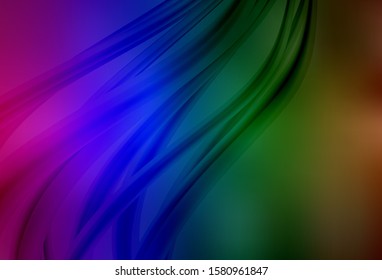 Light BLUE vector glossy abstract background. Colorful abstract illustration with gradient. Background for a cell phone.