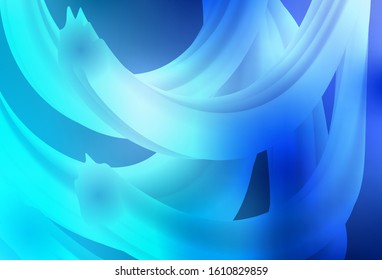 Light BLUE vector glossy abstract background. An elegant bright illustration with gradient. Smart design for your work.