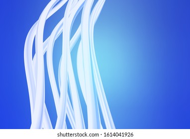 Light BLUE vector glossy abstract layout. Modern abstract illustration with gradient. Completely new design for your business.