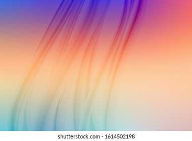 Light BLUE vector glossy abstract background. Colorful illustration in abstract style with gradient. New way of your design.