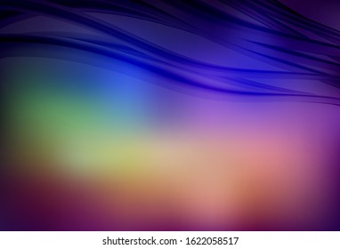 Light BLUE vector glossy abstract backdrop. Modern abstract illustration with gradient. Smart design for your work.