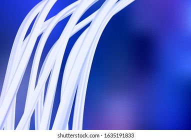 Light BLUE vector glossy abstract layout. Shining colorful illustration in smart style. New style for your business design.