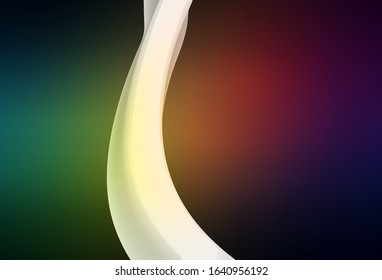 Light BLUE vector glossy abstract backdrop. Modern abstract illustration with gradient. Completely new design for your business.