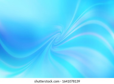 Light BLUE vector glossy abstract background. Creative illustration in halftone style with gradient. New style design for your brand book.