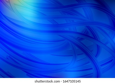 Diseño abstracto brillante vectorial AZUL claro. Una elegante ilustración brillante con gradiente. Fondo para los diseños.