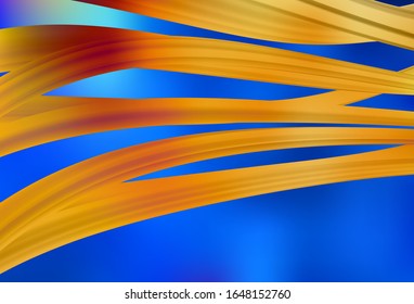 Light BLUE vector glossy abstract backdrop. Creative illustration in halftone style with gradient. Background for designs.