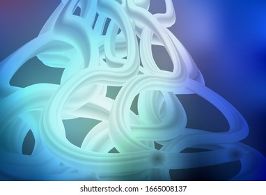 Light BLUE vector glossy abstract layout. Abstract colorful illustration with gradient. New way of your design.