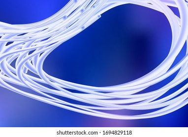 Light BLUE vector glossy abstract background. Colorful abstract illustration with gradient. New style design for your brand book.