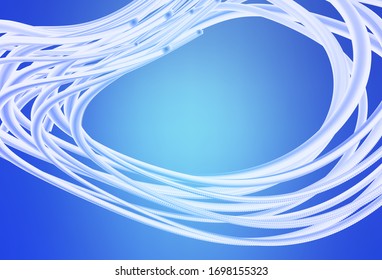 Light BLUE vector glossy abstract background. An elegant bright illustration with gradient. Background for designs.