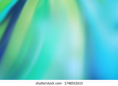 Light BLUE vector glossy abstract background. Glitter abstract illustration with gradient design. New design for your business.