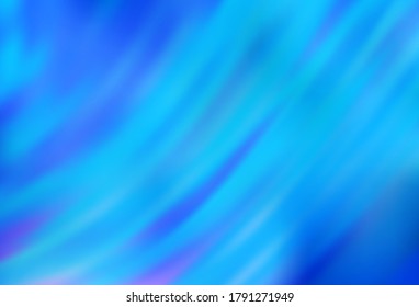 Light BLUE vector glossy abstract background. A completely new colored illustration in blur style. Background for designs.