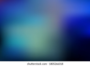 Light BLUE vector glossy abstract layout. Shining colorful illustration in smart style. Background for designs.