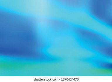 Light BLUE vector glossy abstract backdrop. Abstract colorful illustration with gradient. Background for designs.