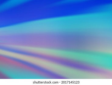 Light BLUE vector glossy abstract template. A vague abstract illustration with gradient. A new texture for your design.