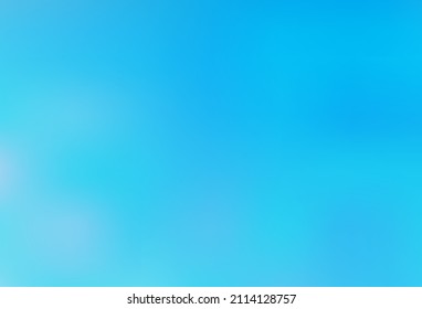 Light BLUE vector glossy abstract template. A completely new color illustration in a bokeh style. Template for any brand book.