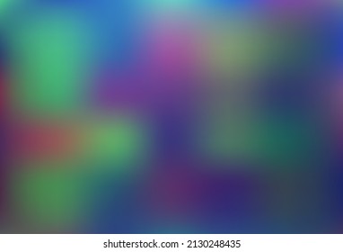 Planta abstracta brillante vectorial AZUL claro. Una elegante ilustración brillante con gradiente. Elegante portada para un libro de marca.