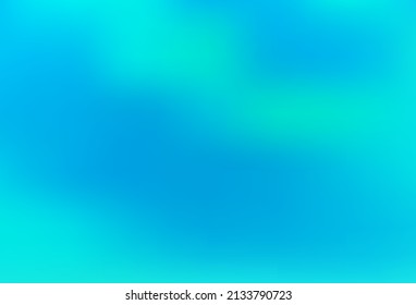 Light BLUE vector glossy abstract template. Colorful illustration in blurry style with gradient. Template for cell phones.