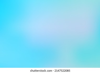 Light BLUE vector glossy abstract template. Creative illustration in halftone style with gradient. Simple design for your business.