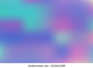 Planta abstracta brillante vectorial AZUL claro. Ilustración abstracta moderna con gradiente. Textura inteligente para tu diseño.