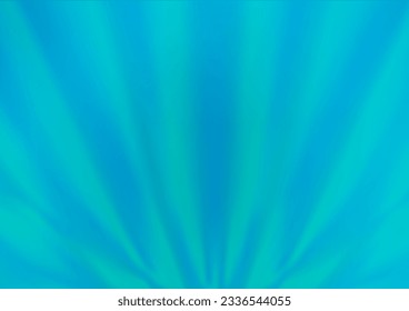 Light BLUE vector glossy abstract template. A vague abstract illustration with gradient. The elegant pattern for brand book.