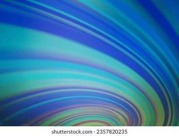 Light BLUE vector glossy abstract template. Shining colorful illustration in a Brand new style. A completely new design for your business.