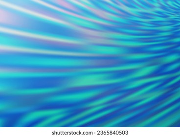 Planta abstracta brillante vectorial AZUL claro. Ilustración creativa en estilo de semitono con gradiente. El diseño elegante del libro de marcas.