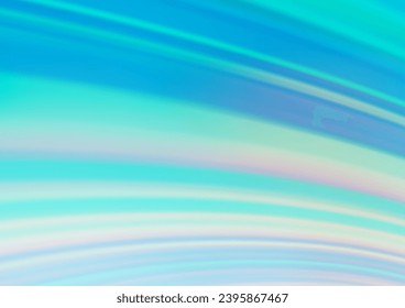 Light BLUE vector glossy abstract background. A vague abstract illustration with gradient. The template can be used for your brand book.